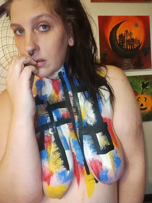 This has to be one of my new favorites! Primary colors for the win! by acrylicnipple