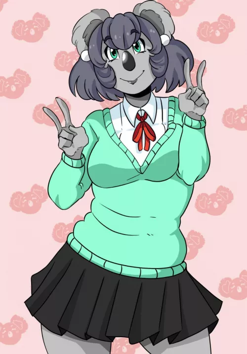 This is a more elaborated version of my fursona, the same that i posted a few days ago ^_^ Hope you guys like it! by totta_the_koala