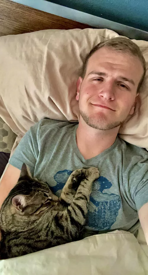 This is Dash, and he’s the best cuddle buddy I’ve ever had. by redrising2