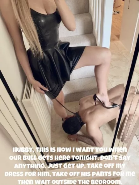 This is exactly how I want you tonight Hubby… by ILoveToShareMyWife69