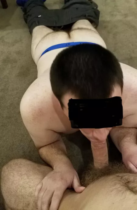 This is me doing my favorite thing: sucking a big cock. Kik: Kentuckyman83 by Subbear83
