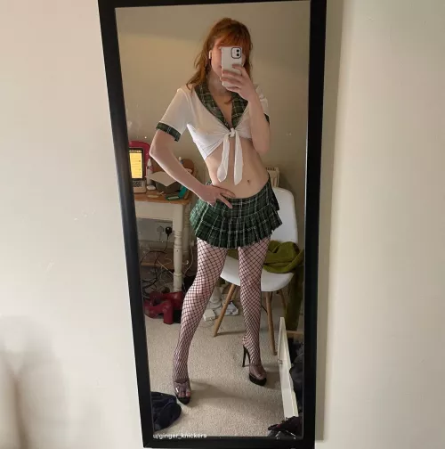 This is my “i desperately need to be fucked” outfit by ginger_knickers