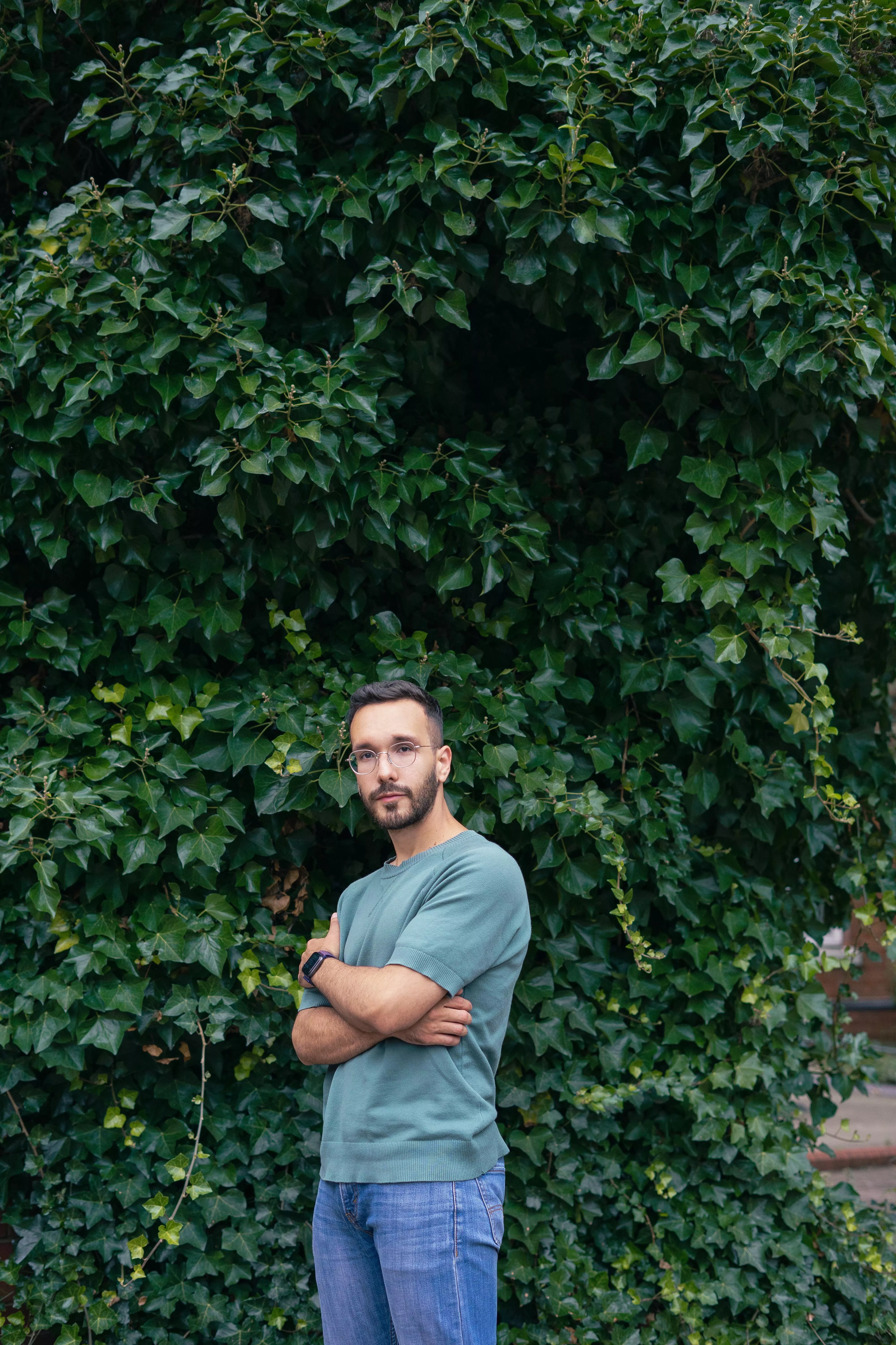 This is one of those pics you get taken before autumn starts. It was moderately warm still. What do you think of the photo?😅 posted by Jolro