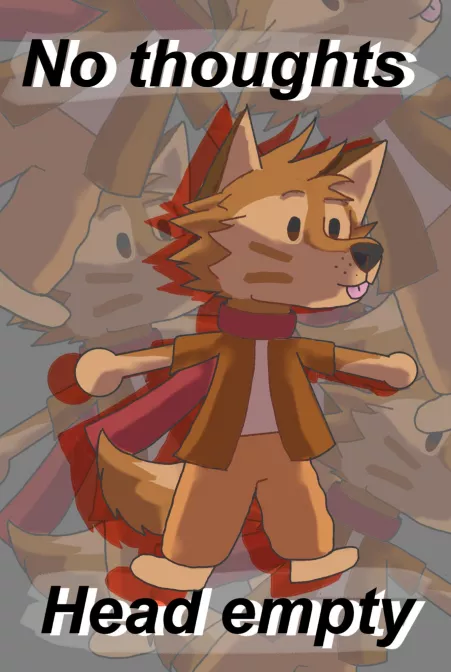 This is overused but still the vibe (artwork by me @corruio on Instagram) by Corruio