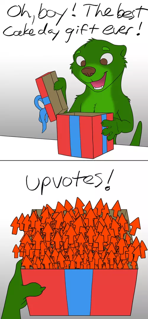 This is what everyone gets for their cakeday, right? by misterpickleman