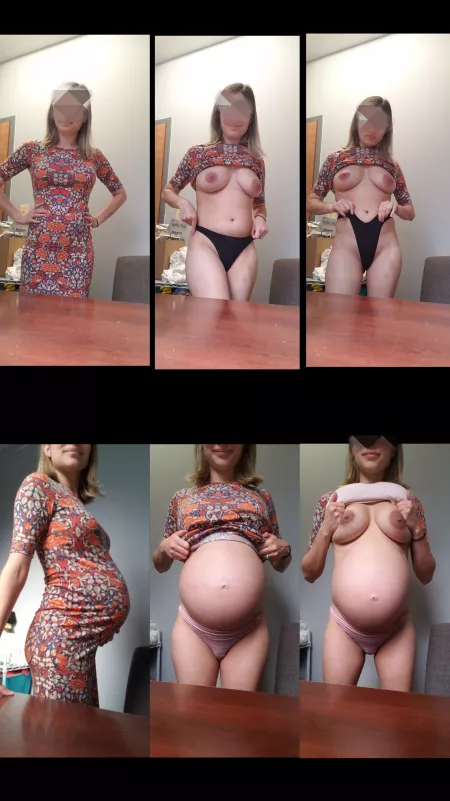 This is why I love stretchy maternity clothes by TinyTanAndTight