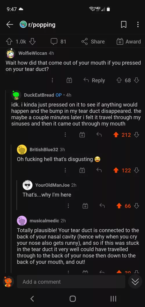 This is why I'm here. Credit to u/YourOldManJoe by Midnight28Rider