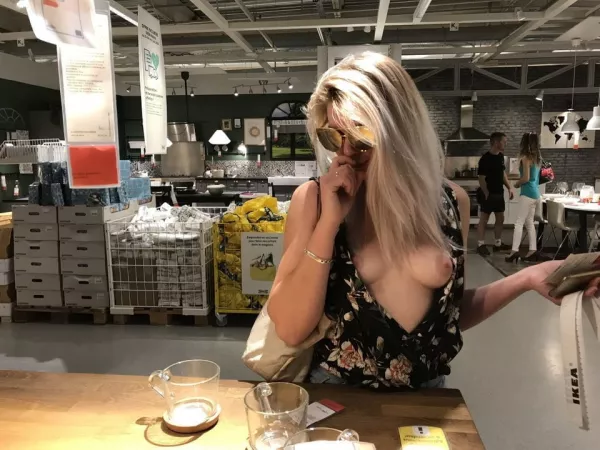 This lady is visiting r/AltBoobWorld IKEA. She wants a Billy Bookcase, but there are so many variants to choose from. by bluesmoker