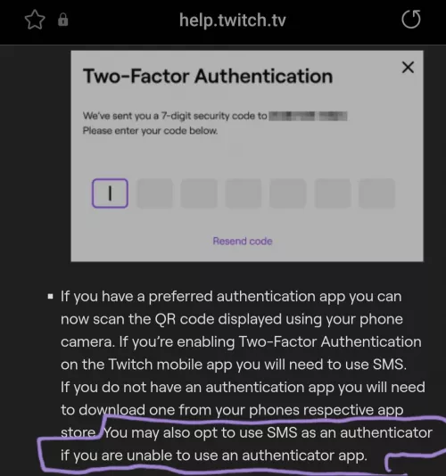 This may be a dumb question, but I'm at a loss. I don't want to install another app if I can help it (authy..). If I don't install or log into Authy, will SMS be my default authenticator? If not, how can I enable SMS authentication? by microchelle
