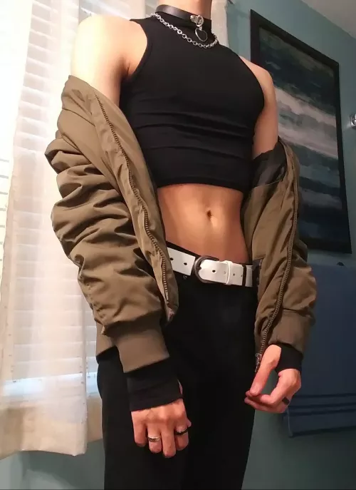 This outfit makes me feel so sexy~ by Bulging__Twink