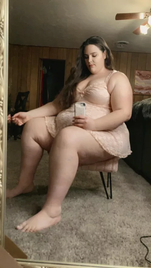 This stool is a little uncomfortable. Might need somewhere else to sit. Any takers? I promise it’ll be fun 😘 by SweetGeorgiaRose