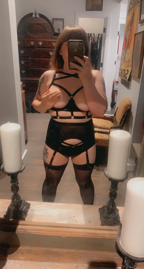 This the outfit I wore for my bull last night 😏 by la_petitemort94