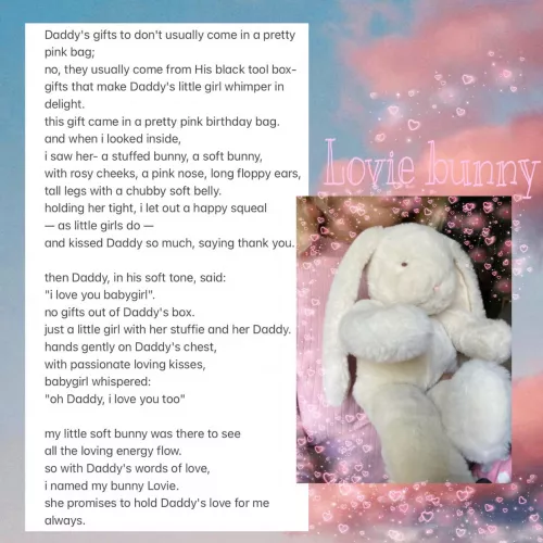 this time, Daddy's gift to me wasn't from His tool box by ButterflyOwn524