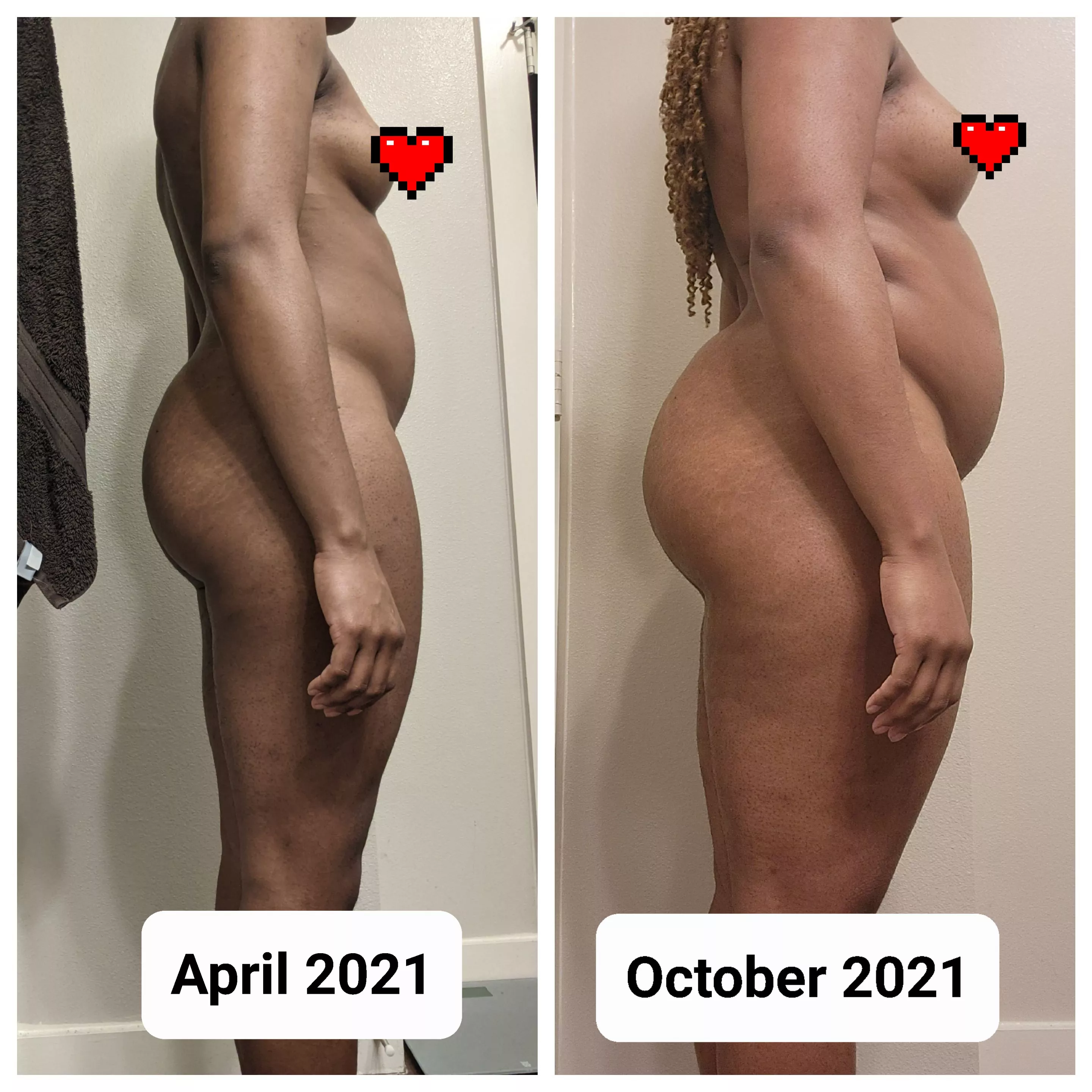 This transformation shocks me every time 🍑💦💋 posted by vyanna1