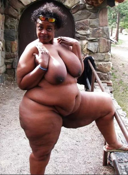 This voluptuous nudist looks like a lot of fun! by Udderluvr2020