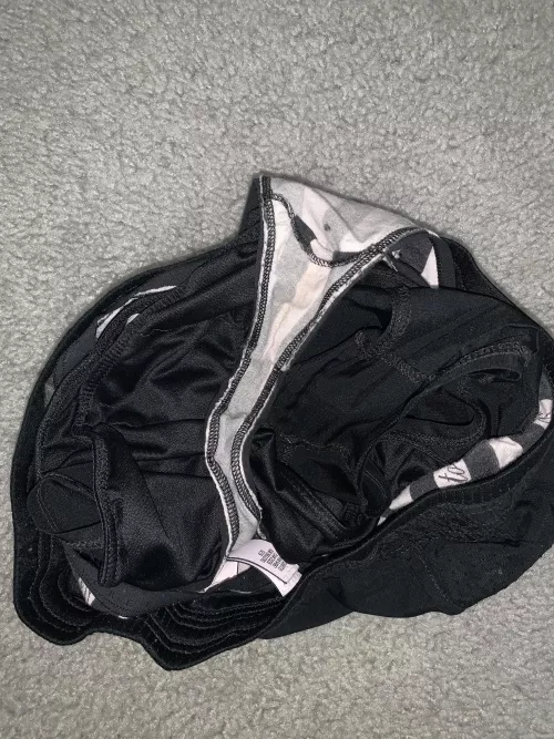 Thong that was in step sis shorts by Dry_Indication516