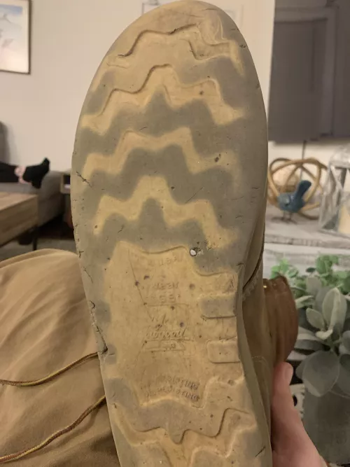 Thorogoods saved me from getting a duct pin through my foot. Love these boots. by Bent_richard88