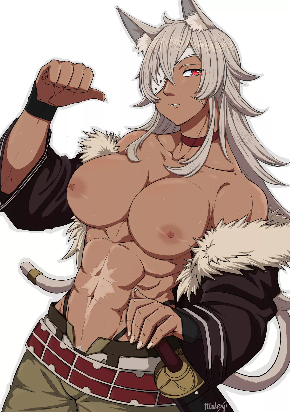 Those abs have me weak (Mulexp) [Mushoku Tensei] posted by dirtydiddy621