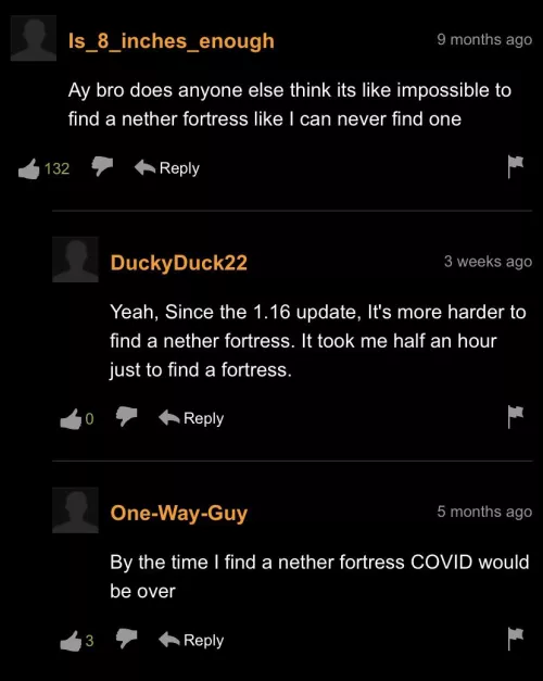 Those gosh darn nether fortresses! by that_alt_chic