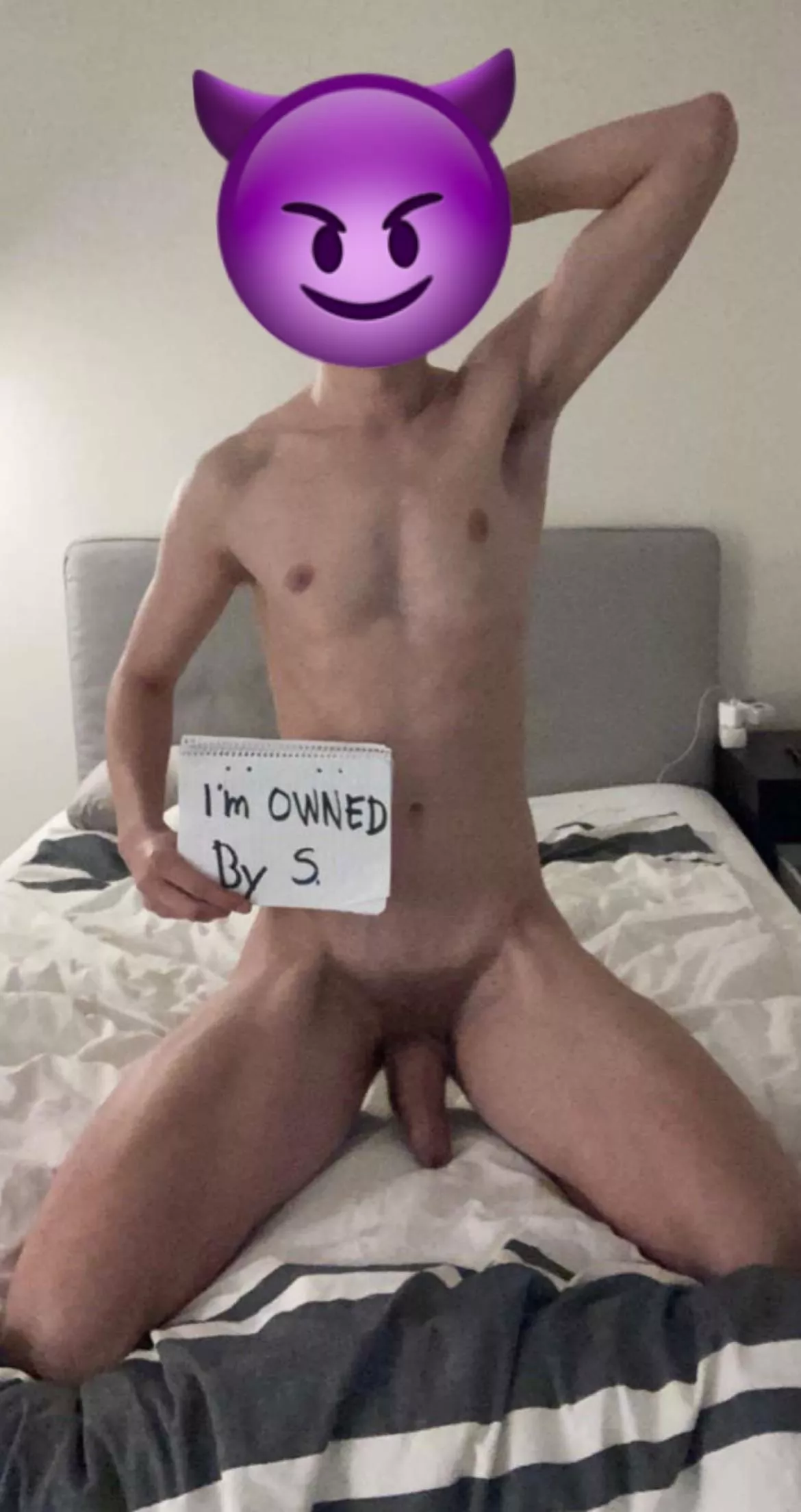 Thought I wanted to show you some of my boy. He’s a bit shy ;) posted by UpstairsMousse181