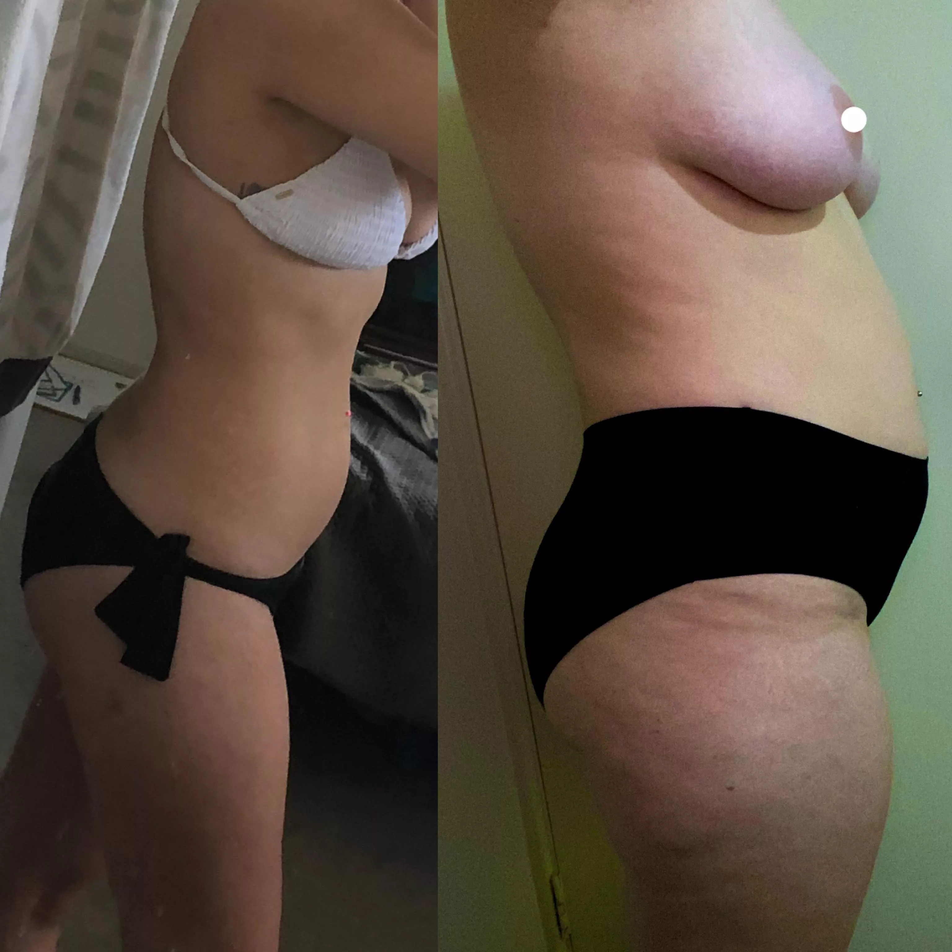 Thought you might like another cheeky before and after hehe 🙊happy for you to send me requests of what you’d like to see more of 😇💖 posted by ChunkyAngel