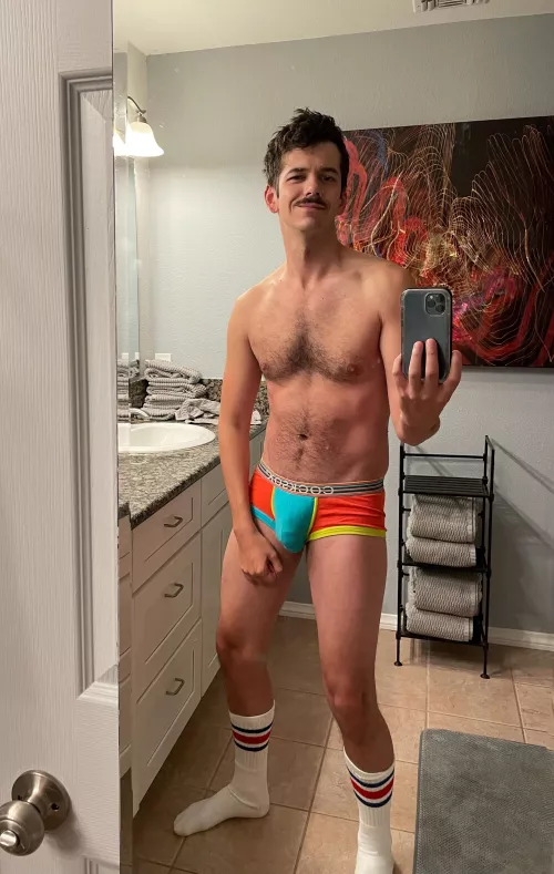 Threw on whatever I could find in the dark this AM by ShowOffJonah