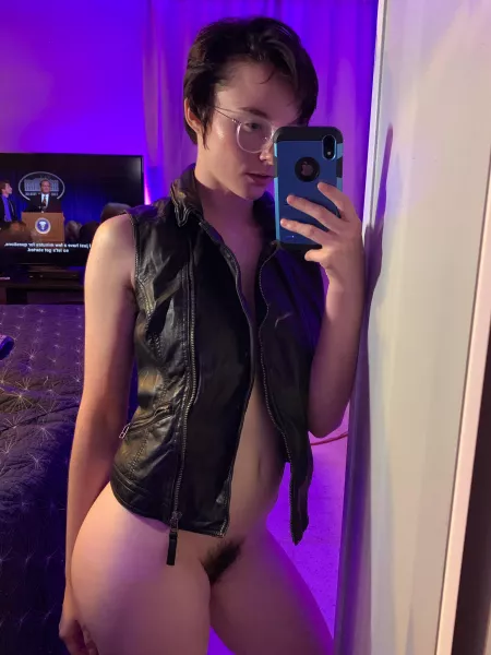 thrifted this. adore how masc it makes me feel by squishbeen