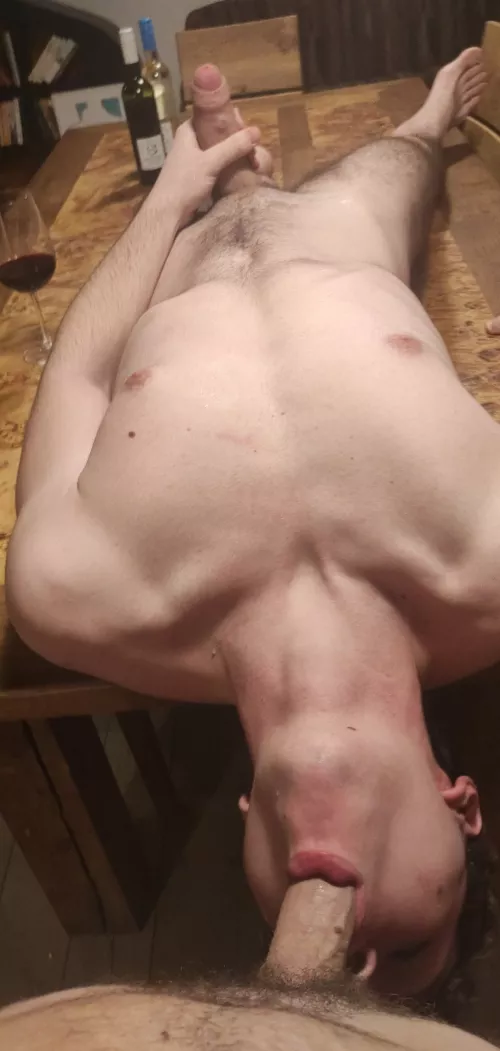 Throatfucking and wine👌 by eggsy_is_cute