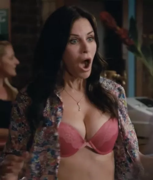 Throbbing for Courtney Cox by Dale2487