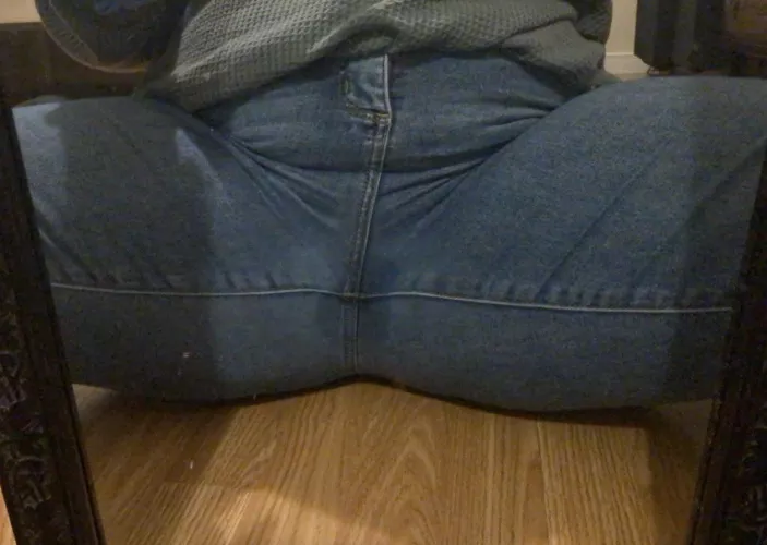 Through my jeans too, oops by jaxwithatrax