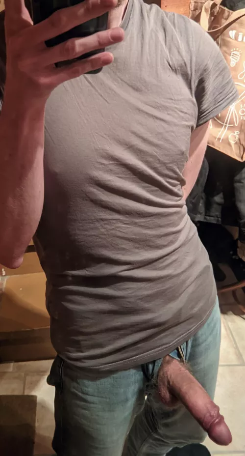 Through the jeans by AnthonyEgg420