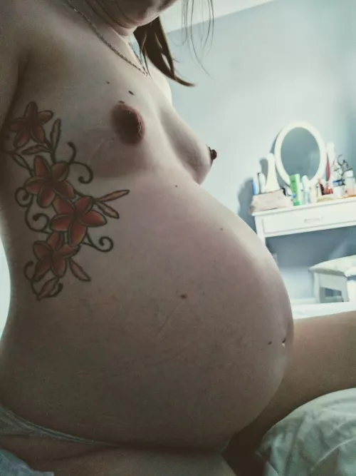 Throw back to my little pregnant titties by TheLoraxEffect