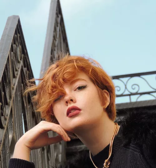 Throw back to when I was a shorthaired shawty 🥰 Now I’m medium length lol by ArugulaAlone4729