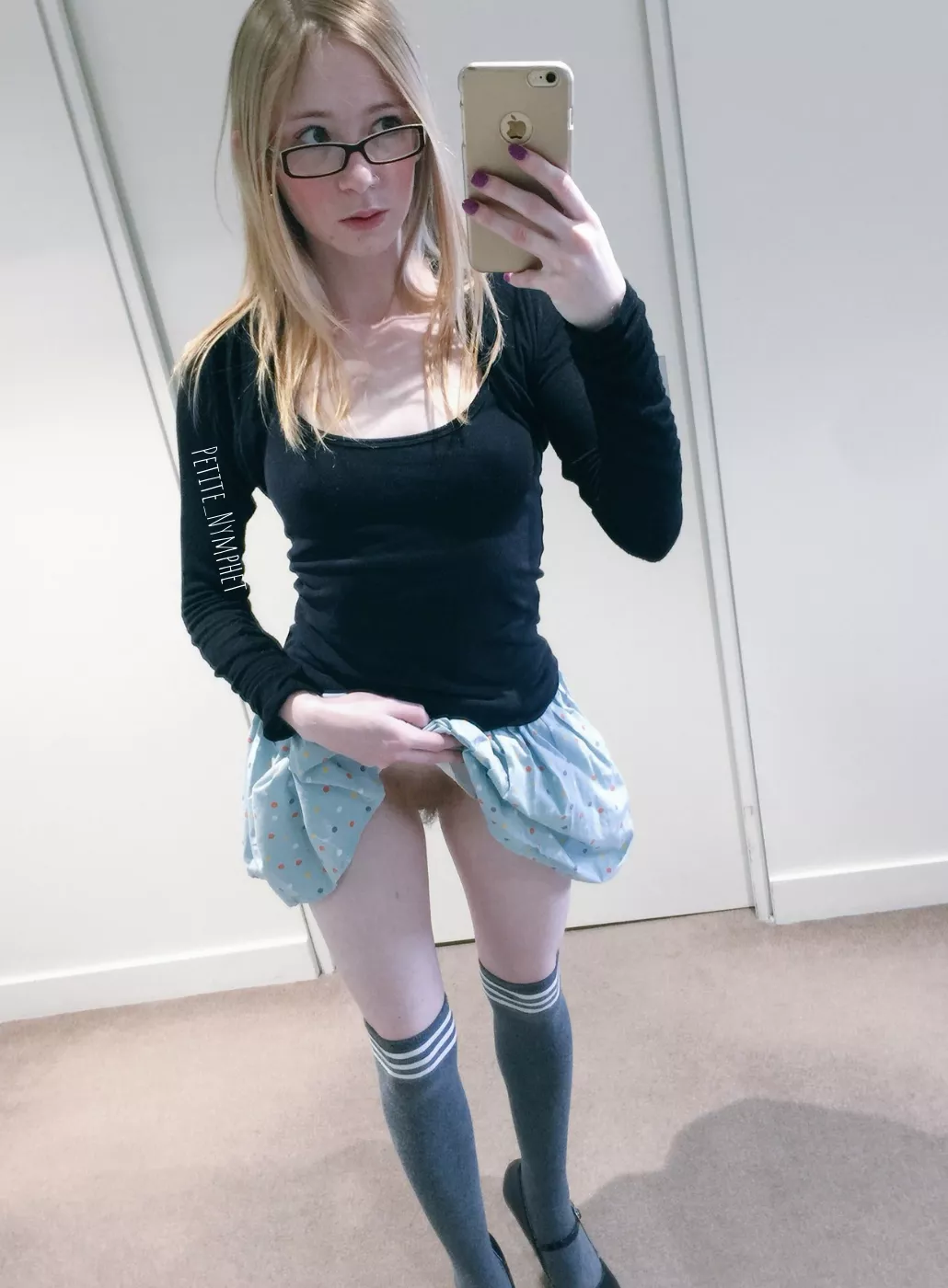 Throwback to 2017 😝 posted by petite_nymphet