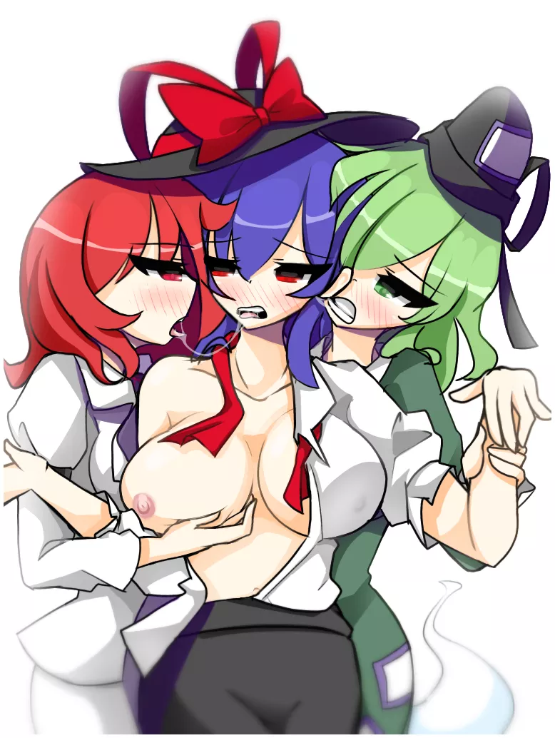 Thunder Trio [Yuri] posted by Kylo_Mask