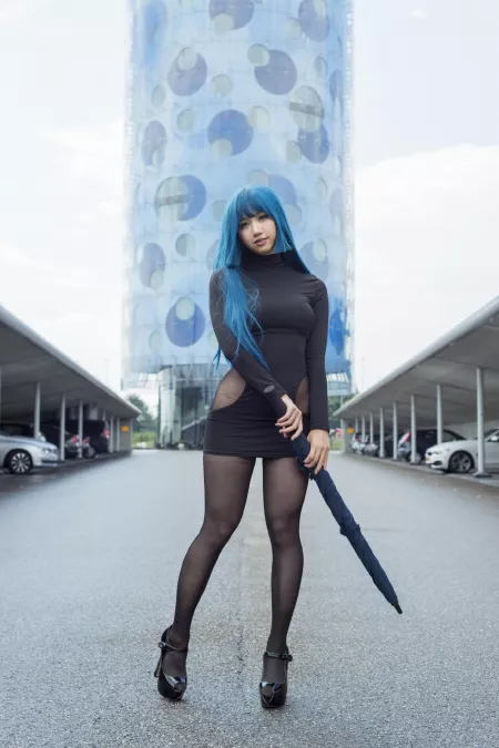 Thus dress is so see-through I'm sure people have seen too much when I walked by them 😅🤣🤖 by kikimonn