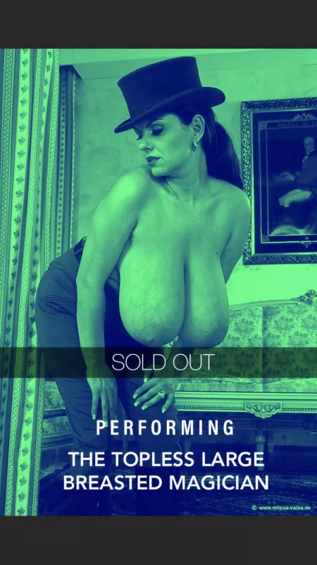 Tickets for the magic show have been sold out! by HolidayPhotograph700