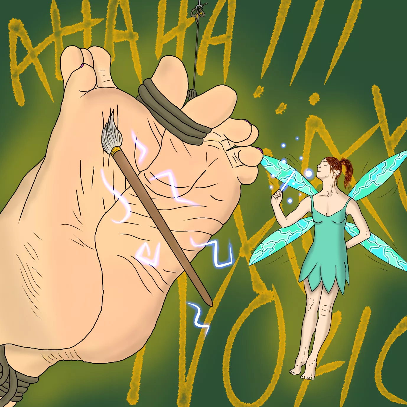 Tickled by the fairy posted by GaN_or