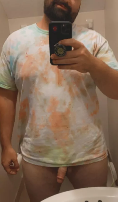 Tie dye and cock 😏 by exploringmilfndilf