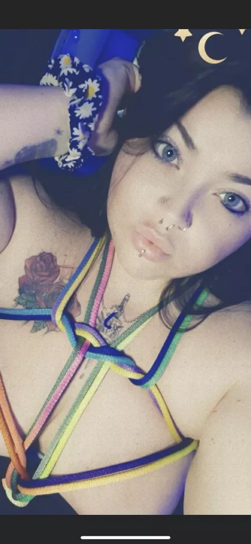 Tie me up 😝 by thickymonae