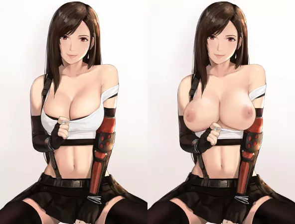 Tifa flashing her tits (J@CK) [Final Fantasy] by hoodbox