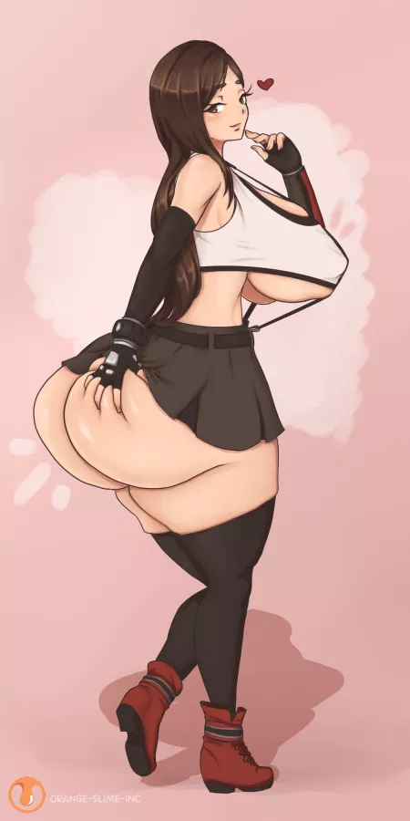 Tifa Hourglass Expansion [Final Fantasy] (orange-slime-inc) by JudithNeff