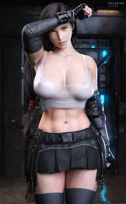 Tifa (Solarius Astera) [Final Fantasy] by Kuro-Oji