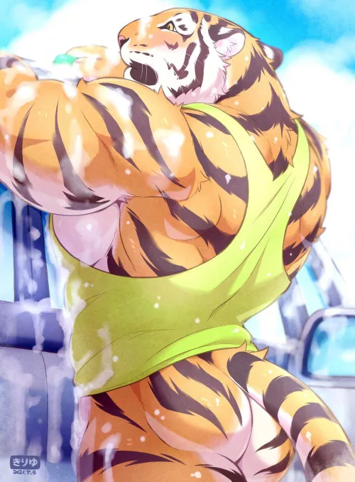 Tiger Cake (giraffe) by OberDobers