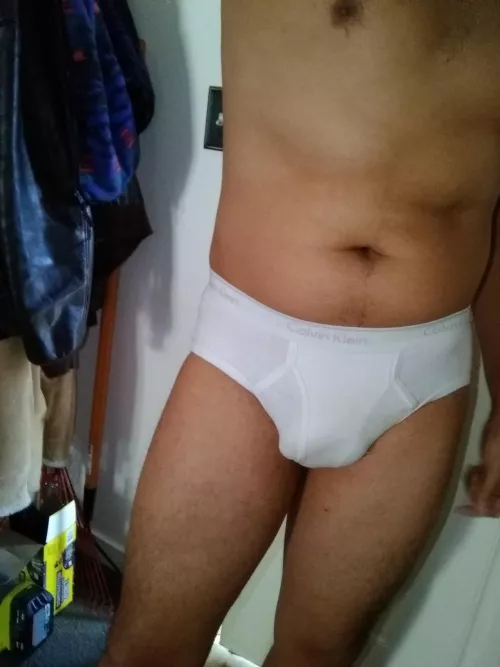 Tighty Whitey cock outline by briefs-discovery