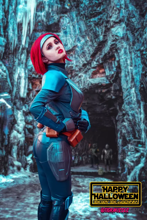 Tigra Kisses as Bo Katan (Star Wars: The Mandalorian). How's the Boobie Profile... wanna see more? by TigraKisses