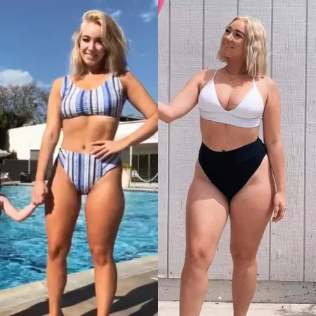 TikTok girl’s COVID thickening by wowzer52