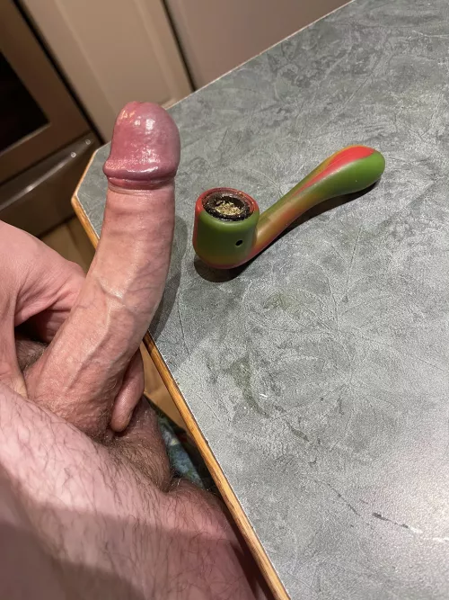 Ti(m)e for a toke and stroke by wouldratherbehuntin