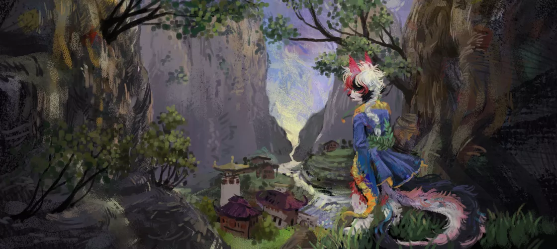 time only moves forward (art by me, for kite) by vollmondsekunde