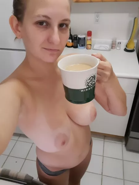 Time to get into trouble! (PS - I put too much creamer in my coffee this morning...) by blissful_bluejay